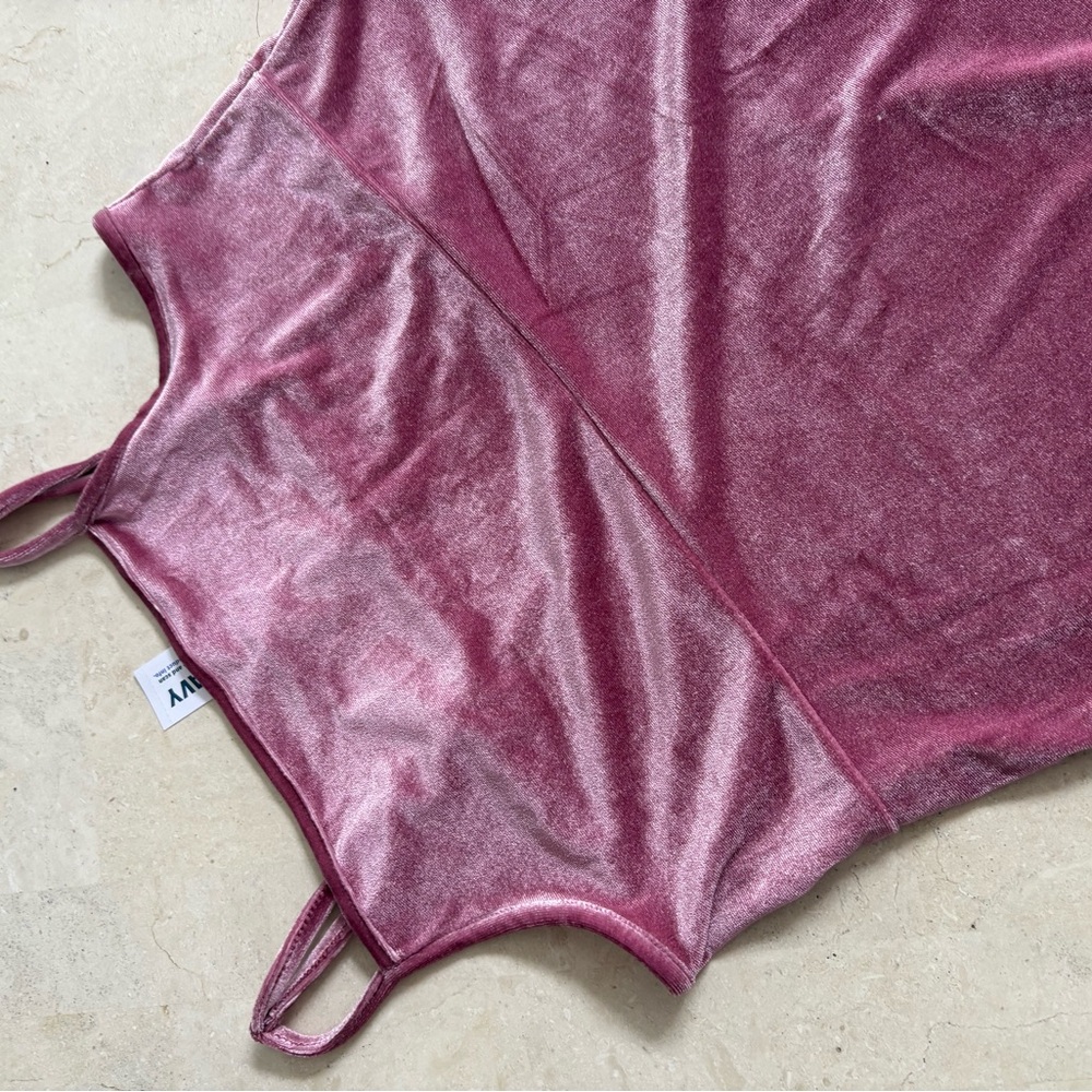 Old Navy Rose Velvet Top